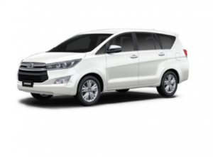 white toyota innova